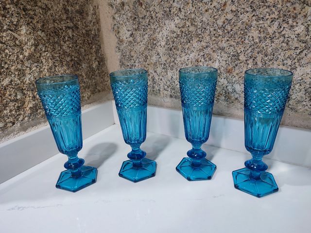 Copas cristal azul 💙