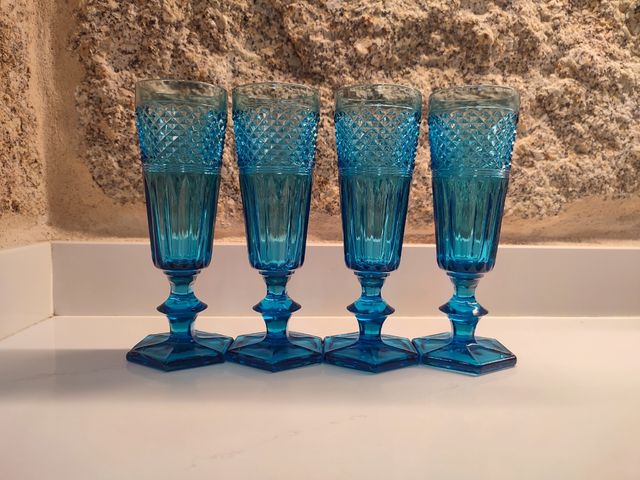 Copas cristal azul 💙