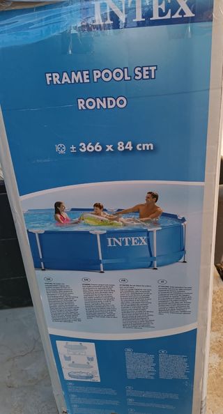 Vendo piscina intex . 366 x 84