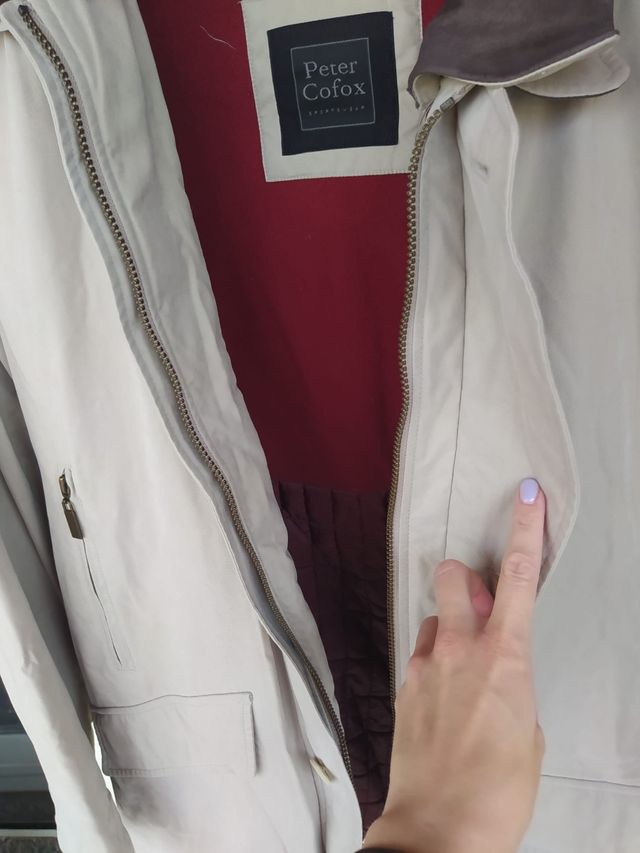 Soprabito da uomo tg 48/50