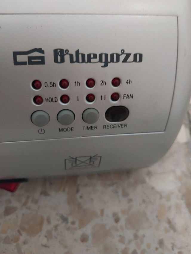 CALEFACTOR BAÑO ORBEGOZO NO HAGO