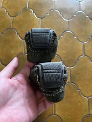 Mocassini Verdi Scamosciati Bata