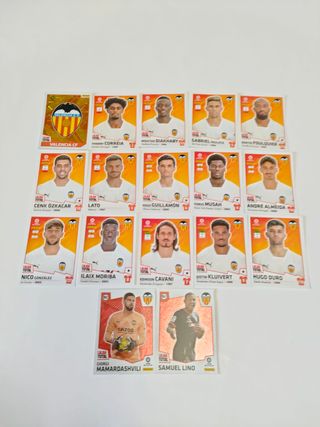 Pack Valencia Liga Total Panini 2022 2023