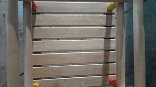 Columpio madera infantil