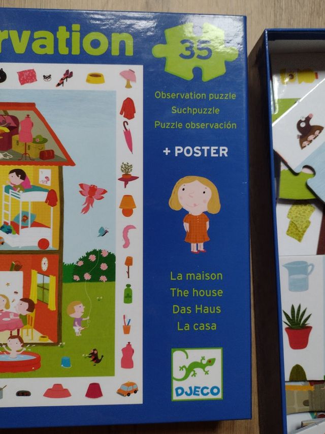 Puzle observación DJCO la casa.