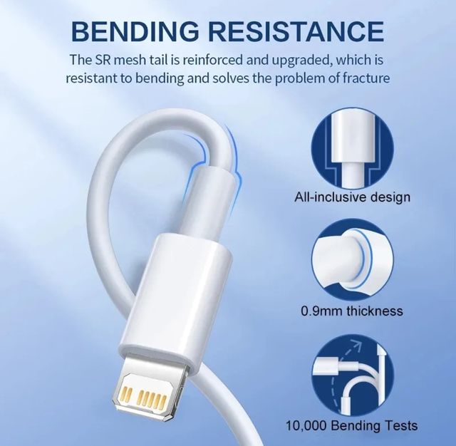 Cable cargador Iphone