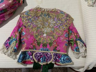 Vestido fallera Fuscsia