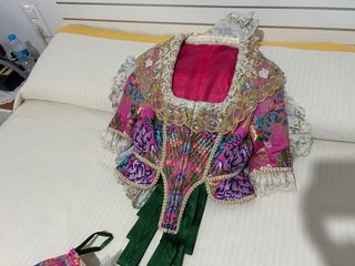 Vestido fallera Fuscsia