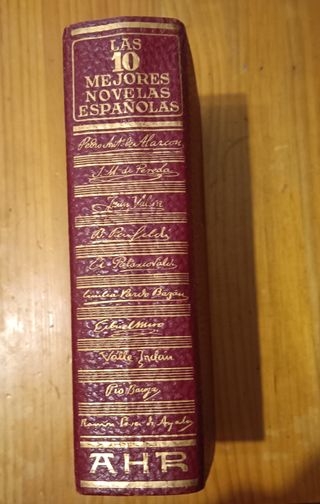  libro 10 mejores novelas españolas