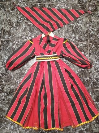 Disfraz niña pirata talla 4