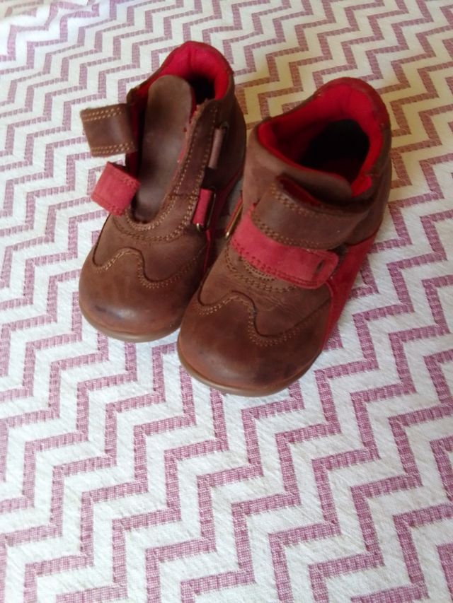 Botines de piel niño luppetto