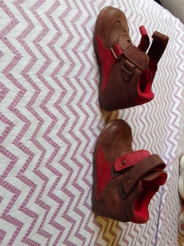 Botines de piel niño luppetto