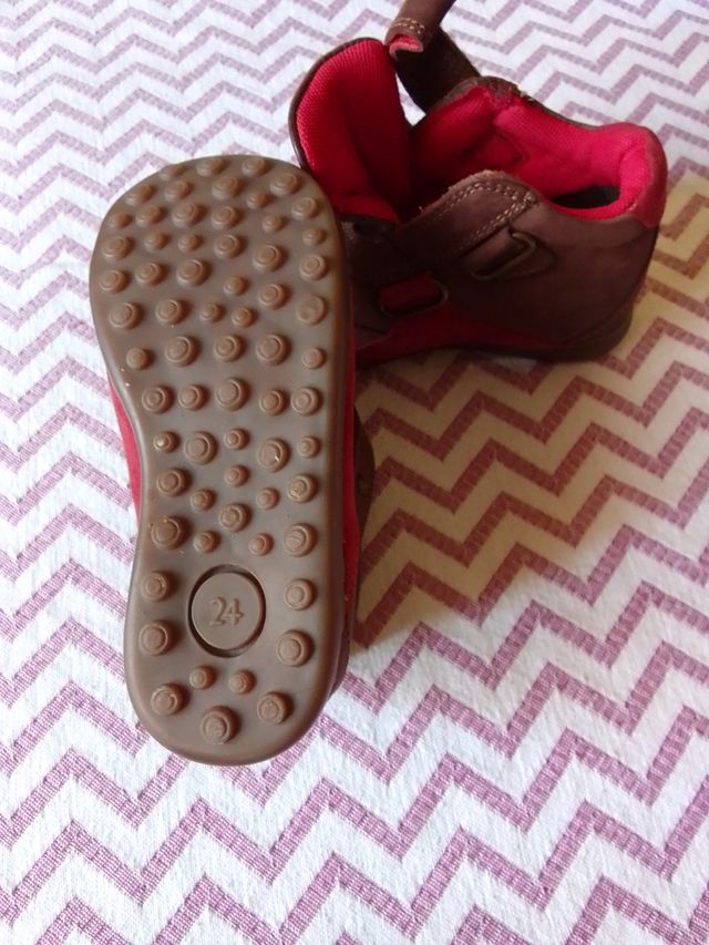 Botines de piel niño luppetto