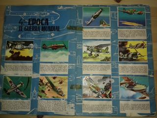HISTORIA DE LA AVIACION (álbum de Cromos)