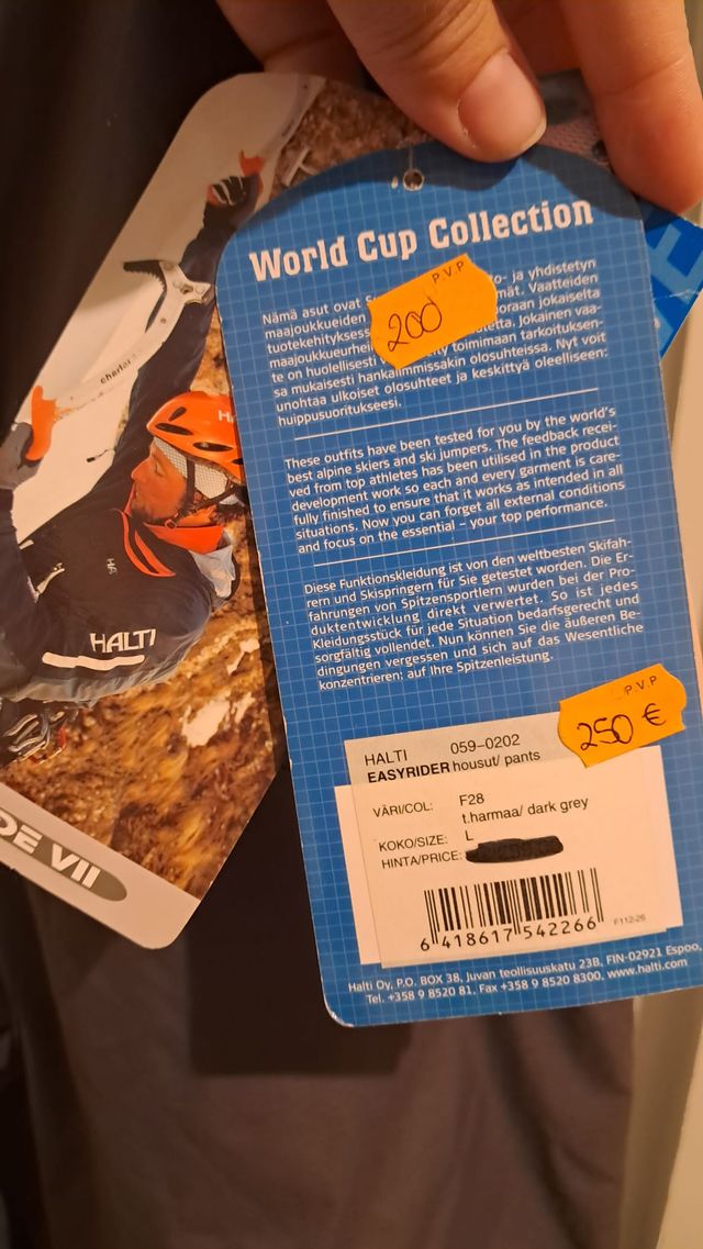 Pantalón SKI Halti SIN ESTRENAR