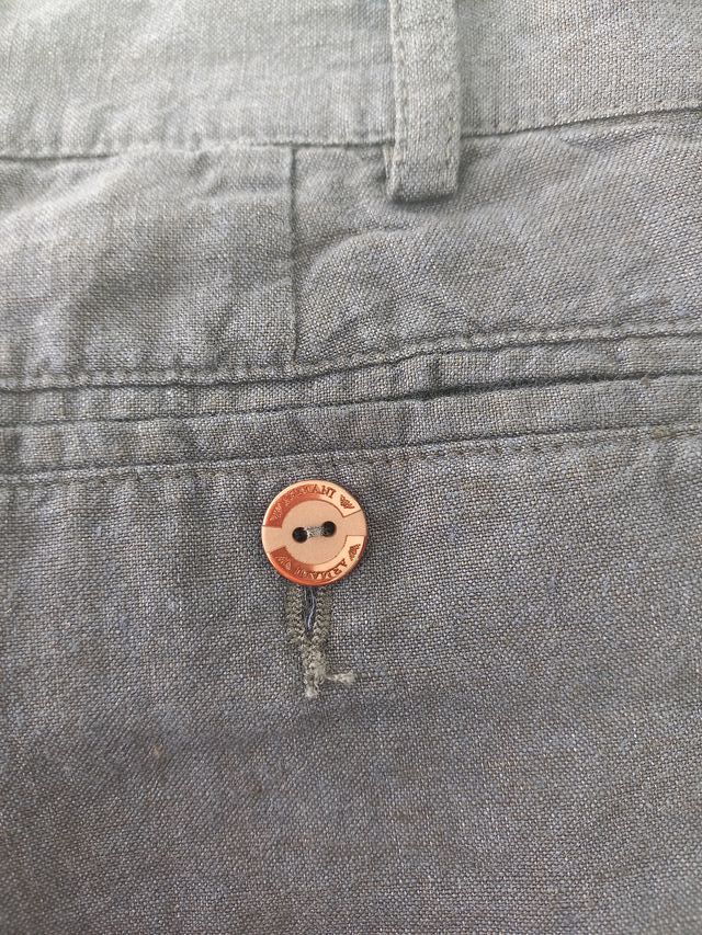 Pantalón de lino para niña Armani Junior