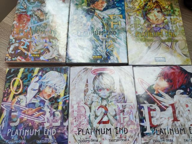 Pack Mangas Platinum End 1-6