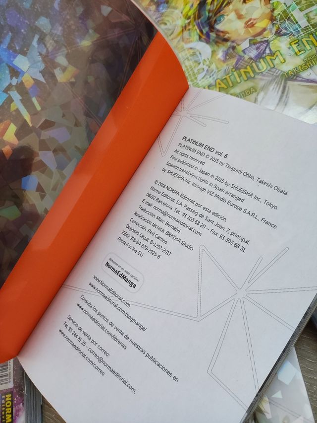 Pack Mangas Platinum End 1-6