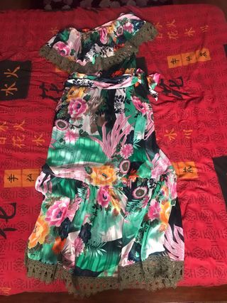 Vestido floreado original