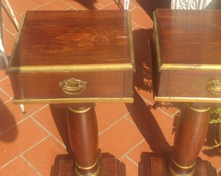Conjunto de 2 mesitas antiguas