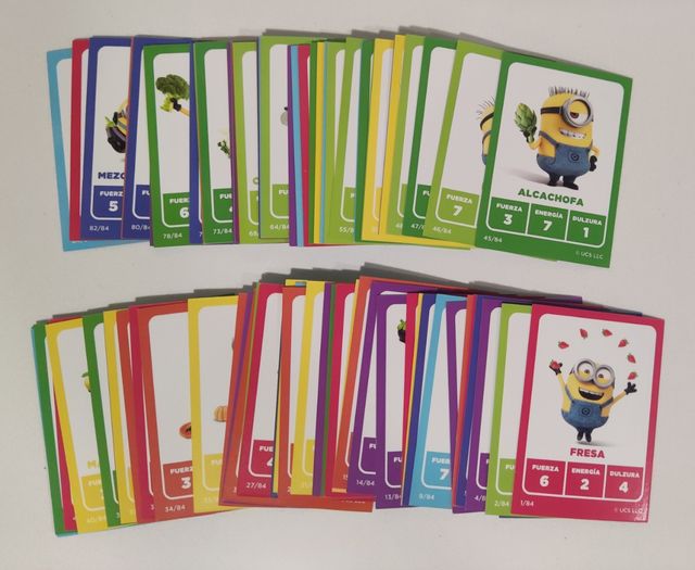 Colección completa Minions Market Mania