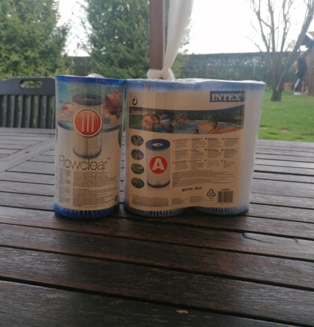 Filtri per piscina misure h 203 mm e diam 104 mm