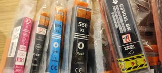 Cartuchos de tinta CLI-551 para Canon