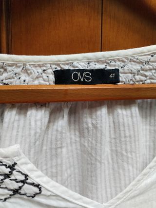 Camicia bianca scollo a V