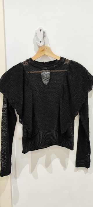 Camiseta elegante negra