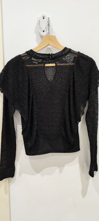 Camiseta elegante negra