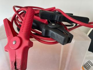 pinzas para carga de baterias de automovil