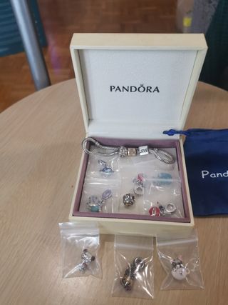 charms para pulsera Pandora de plata