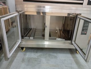 Horno de Pizza Eléctrico con Fermentadora (380v)