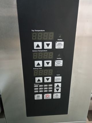 Horno de Pizza Eléctrico con Fermentadora (380v)