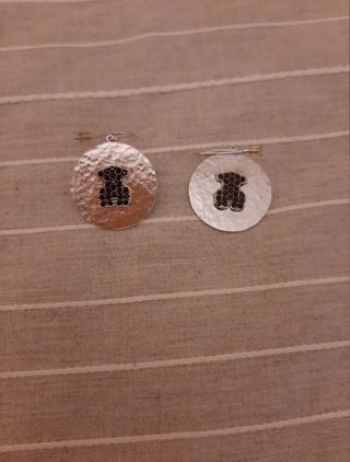 Collar, pulsera y pendientes plata Tous