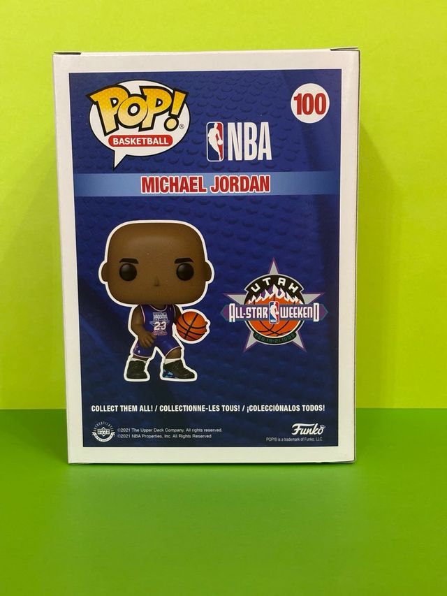 Michael Jordan Utah All-Star Weekend 100 Funko Pop