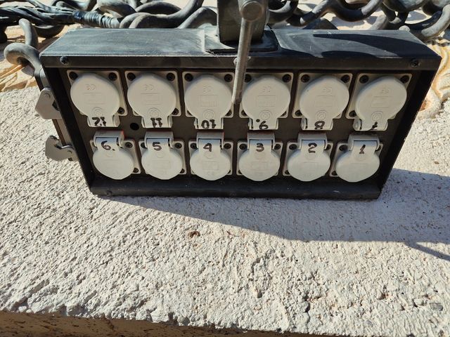 Regleta alimentación