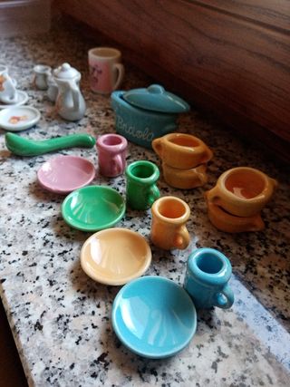 Miniature in ceramica