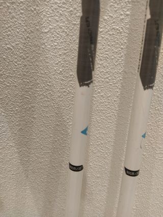 botas y bastones esquí niña