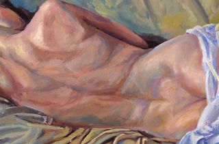 Cuadro óleo desnudo 05