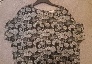 Blusa chica estampada