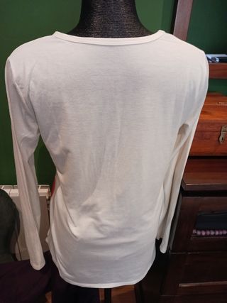 Camiseta talla única perrito terrier vintage