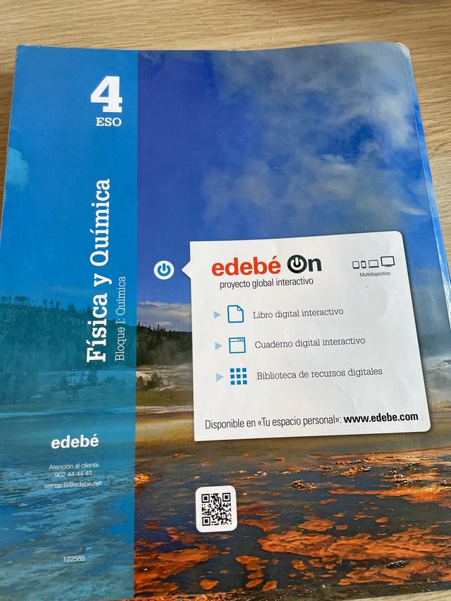 física y química edebe 4 de la eso