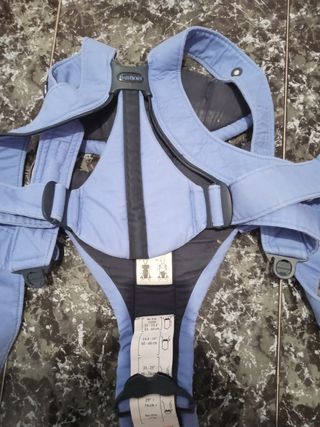 Mochila portabebés BabyBjörn azul