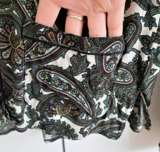 Camisa paisley de Zara