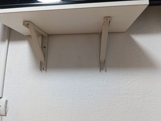 Tableros blancos estantería