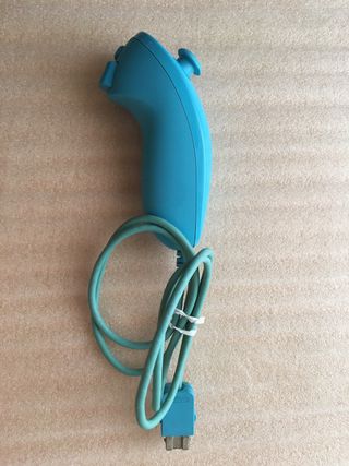Nintendo Wii Nunchuk azul