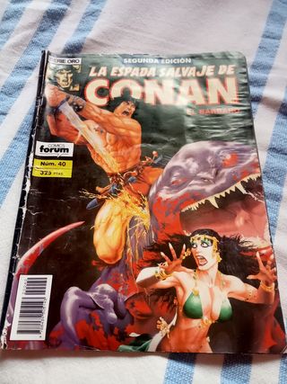 Comics La Espada Salvaje de Conan