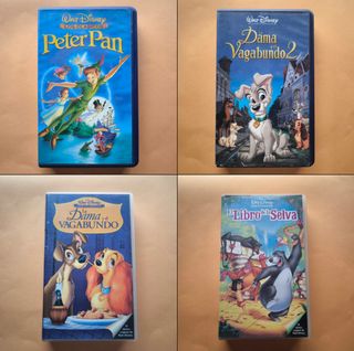 Películas Disney VHS 
