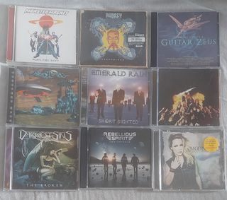 Lote 8 CDs Hard Rock Heavy 36€ LEER DISPONIBLES